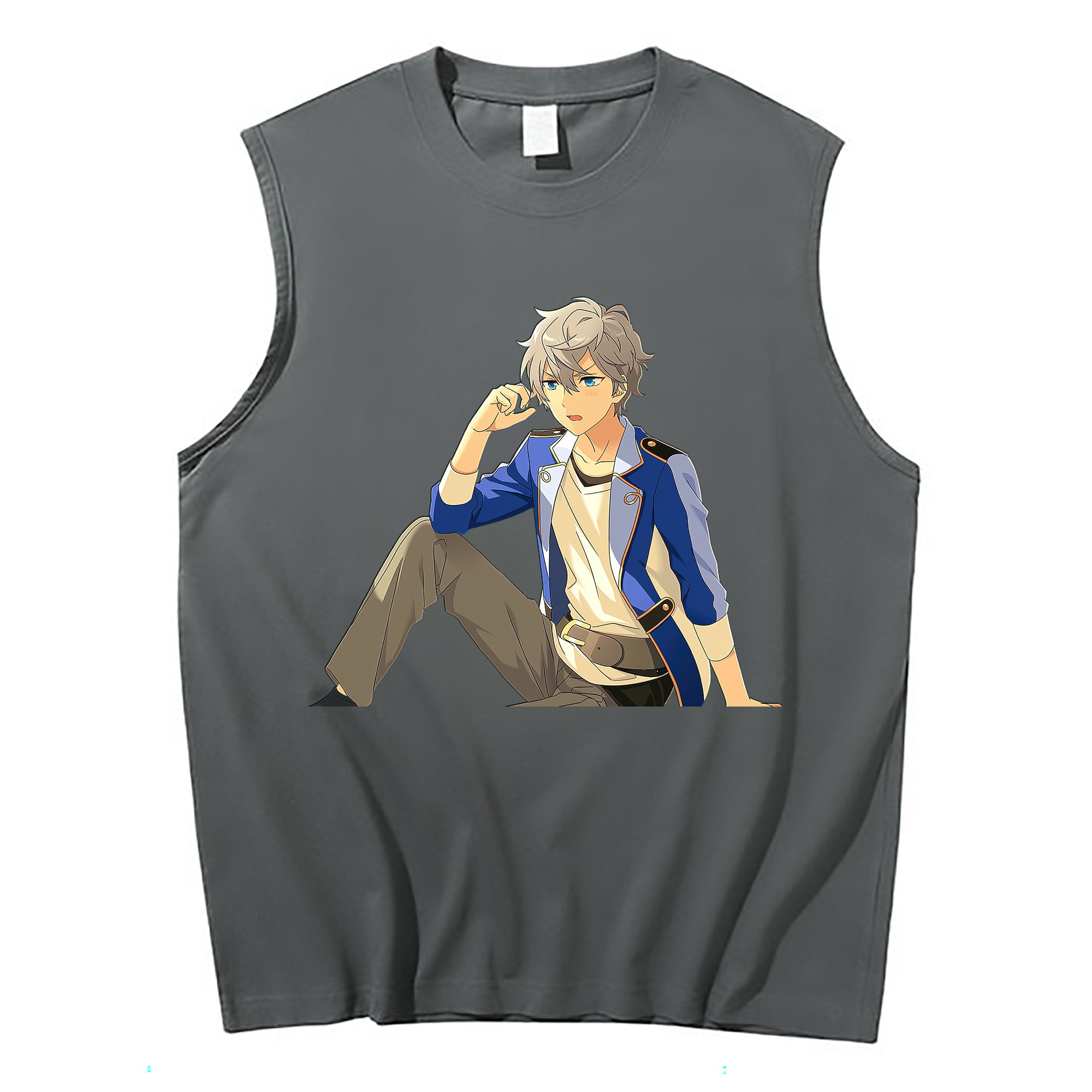 （画像用） あんさんぶるスターズ! Ensemble Stars コットン100％タンクトップ（フロントプリント）